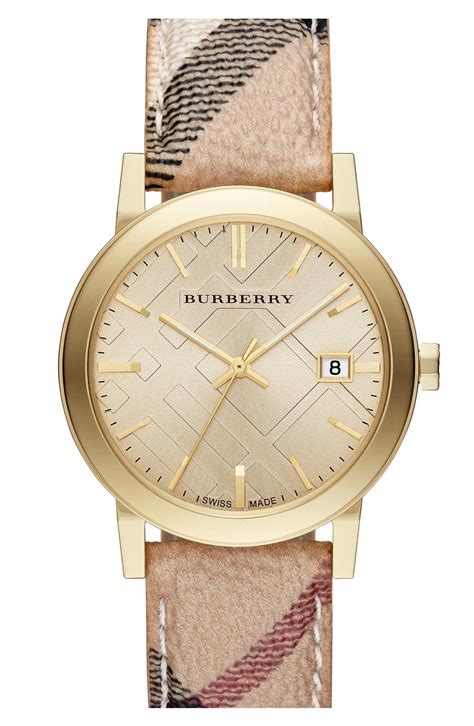 authentic burberry watch bands|burberry women's watch nordstrom.